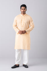 Regular Fit Embroidered Semi-Formal Panjabi
