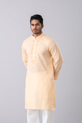Regular Fit Embroidered Semi-Formal Panjabi