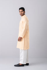 Regular Fit Embroidered Semi-Formal Panjabi