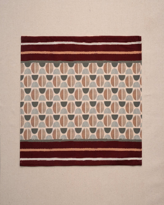 Table Mat - Brownish Crimson