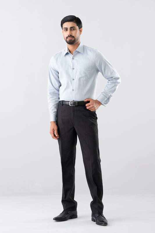 Regular Fit Dobby Textured Templeton Formal Shirt
