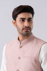 Regular Fit Blended Fabric Semi-Formal Waistcoat