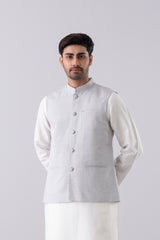 Regular Fit Cotton Semi-Formal Waistcoat