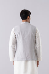 Regular Fit Cotton Semi-Formal Waistcoat