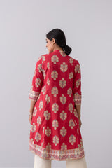 Relaxed Fit Embroidered Ethnic Kurta