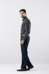 Regular Fit Subtle Gingham Check Formal Shirt