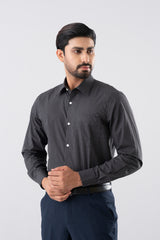 Regular Fit Subtle Gingham Check Formal Shirt