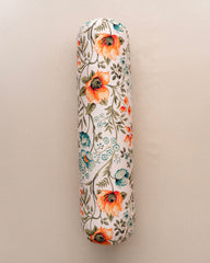 Bolster Cover - Coral Orange