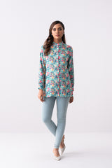 Mid-Length Floral Fashion Top - Mystika