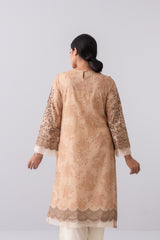 Smart Fit Embroidered Two-Piece Lawn with Silk Dupatta