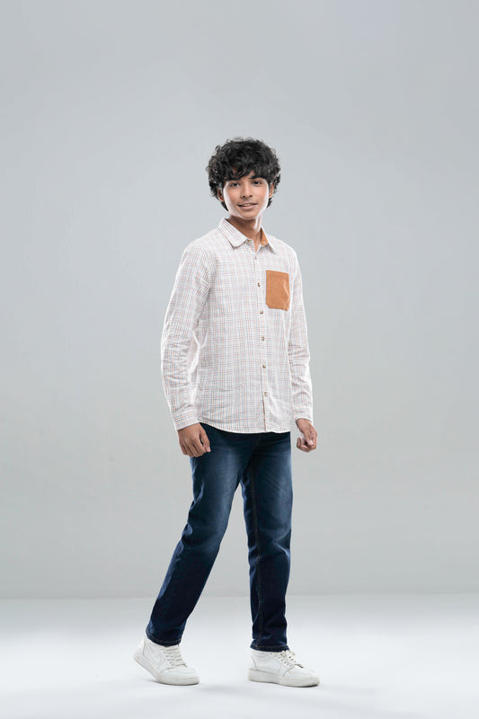 Junior Boys Casual Shirt (10-14 Years)