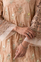 Smart Fit Embroidered Two-Piece Lawn with Silk Dupatta