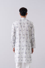 Regular Fit Printed Cotton Panjabi