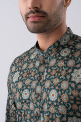 Regular Fit Printed Cotton Panjabi