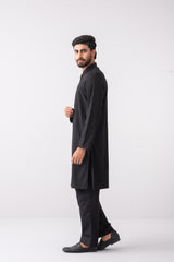 Regular Fit Semi-Formal Jacquard Panjabi