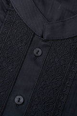 Regular Fit Embroidered Semi-Formal Panjabi