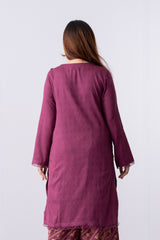 Smart Fit Embroidered Three-Piece Formal Lawn with Silk Dupatta