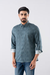 Regular Fit Printed Casual Shirt
