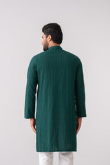 Slim Fit Cotton Semi-Formal Panjabi