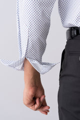 Slim Fit Printed Formal Shirt