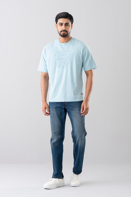 Oversized Fit Embroidered T-shirt