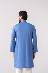 Regular Fit Embroidered Semi-Formal Panjabi