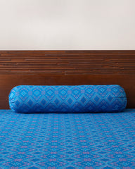 Bolster Cover - Indigo Blue