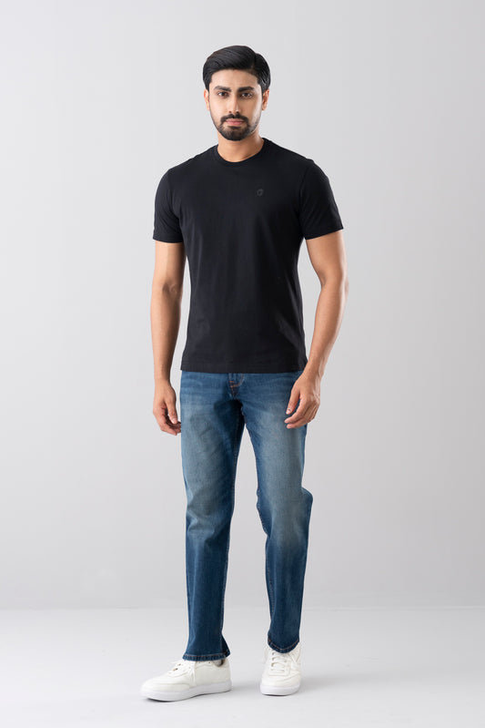 Regular Fit Solid T-Shirt
