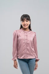 Junior Girls' Western Fashion Top (10-14 Years)