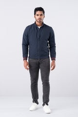 Classic Polyester Bomber Jacket