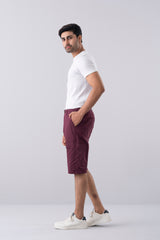 Regular Fit Solid Shorts
