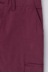 Regular Fit Solid Shorts