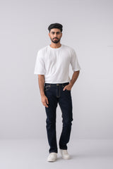 Straight Fit Raw Selvedge Jeans