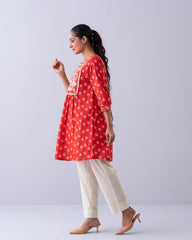 Smart Fit Embroidered Ethnic Kurti