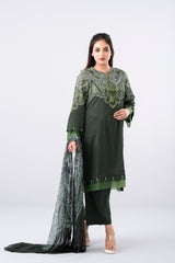 Smart Fit Digital Printed Three-Piece Lawn