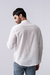 Regular Fit Solid Casual Shirt