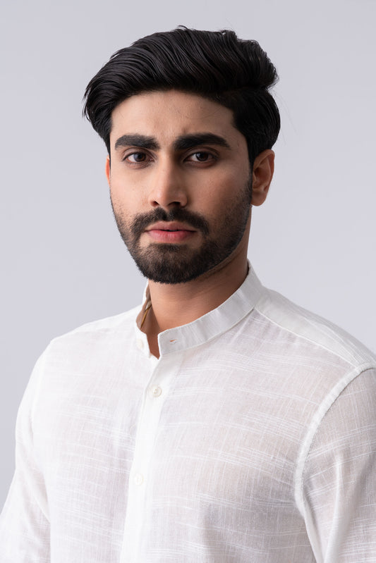 Regular Fit Solid Casual Shirt