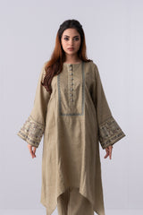 Mid-Length Relaxed Fit Formal Ethnic Set - Two Piece