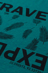 Regular Fit Printed Cotton-Poly T-Shirt