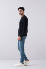 Regular Fit Ottoman Knit Sweater