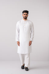 Slim Fit Embroidered Semi-Formal Panjabi
