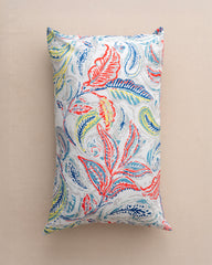 Queen-Size Bed Sheet - Multi Leaf