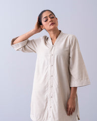 Relaxed Fit Embroidered Ethnic Kurti