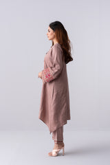 Mid-Length Relaxed Fit Formal Ethnic Set - Two Piece