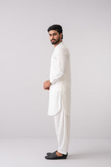 Regular Fit Blended Fabric Kabli Set