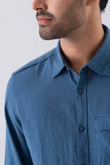 Regular Fit Solid Casual Shirt
