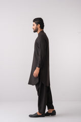 Regular Fit Embroidered Formal Kabli Set