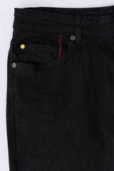 Straight Fit Black Jeans