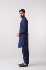 Regular Fit Blended Fabric Kabli Set