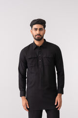 Regular Fit Semi-Formal Ethnic Kurta Set